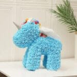 Licorne Rose: élégance Et Magie à Découvrir - Bleu Clair / Licorne Ailée