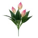 lys bougie parfumee elegante et apaisante rose 507 1