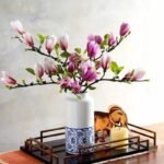 magnolia artificiel pour une decoration elegante et naturelle 145 1