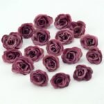 mini roses artificielles en rose pour votre decoration elegante 759 1