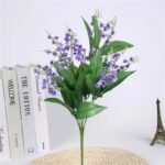 muguet artificiel elegance florale tout en douceur violet 378 1