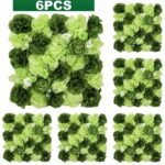 mur de fleurs artificielles pour mariage elegant vert fonce 917 1