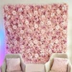Mur De Fleurs: éléments De Décoration Florale