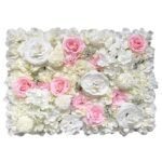 mur de fleurs elements decoration florale blanc et rose 954 1