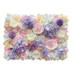 mur de fleurs elements decoration florale blanc rose violet 366 1