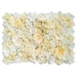 Mur De Fleurs: éléments De Décoration Florale - Jaune Clair