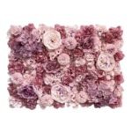 mur de fleurs elements decoration florale rose pale 625 1
