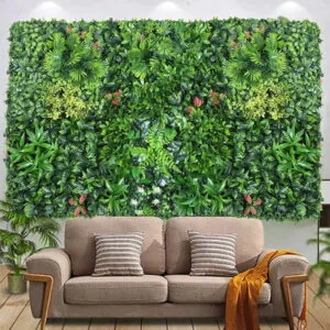 Mur Végétal: Décoration Verticale En Plantes Naturelles
