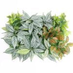 mur vegetal en feuillage artificiel pour decoration interieure f 582 1