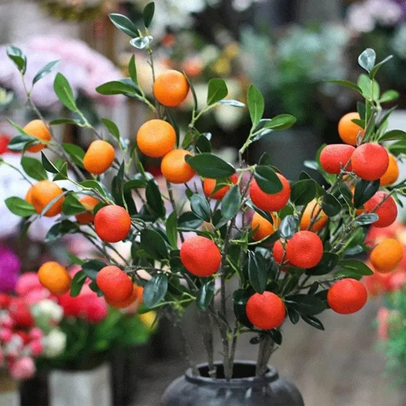 Oranger Artificiel - Plante D’intérieur Réaliste Et Décorative