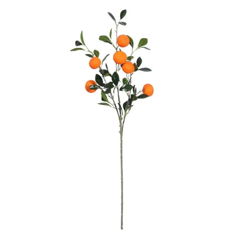 Oranger Artificiel - Plante D’intérieur Réaliste Et Décorative - Orange
