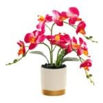 Orchidée Artificielle élégante Et Réaliste - Fuchsia