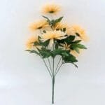 Orchidée Chrysanthème - élégance Florale Pour Votre Intérieur - Beige