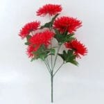 Orchidée Chrysanthème - élégance Florale Pour Votre Intérieur - Rouge