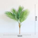 Palmier Artificielle - Plante Décorative écologique Pour Intérieur - 60cm - 6 Feuilles