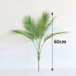 Palmier Artificielle - Plante Décorative écologique Pour Intérieur - 60cm - 5 Feuilles