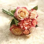 Petit Bouquet De Mariage élégant Et Romantique - Champagne