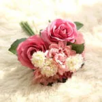 Petit Bouquet De Mariage élégant Et Romantique - Rose