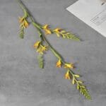 Petites Fleurs Artificielles Pour Une Décoration élégante - Jaune