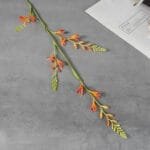 Petites Fleurs Artificielles Pour Une Décoration élégante - Orange
