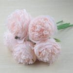 Pivoine Artificielle: élégance Et Charme Des Fausses Pivoines - Rose Clair