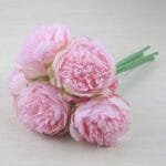 Pivoine Artificielle: élégance Et Charme Des Fausses Pivoines - Rose