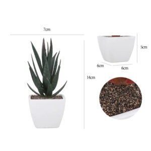 Plante Artificielle Aloe Vera Pour Une Touche De Verdure élégante