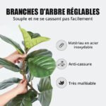 Plante Artificielle En Pot Pour Un Décor élégant Et Sans Entretien