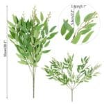 Plante Saule Artificiel Pour Décorations Intérieures élégantes