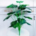 Plante Verte Artificielle Feuilles Tropicales Décoratives