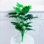 Plante Verte Artificielle Feuilles Tropicales Décoratives