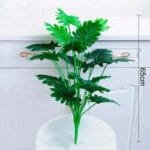 Plante Verte Artificielle Feuilles Tropicales Décoratives