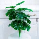 Plante Verte Artificielle Feuilles Tropicales Décoratives