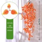 Plantes Retombantes Artificielles Pour Votre Décoration Intérieur - Orange