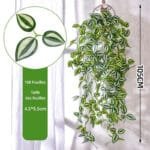 Plantes Retombantes Artificielles Pour Votre Décoration Intérieur - Tradescantia Vert