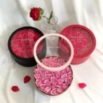 Boîte De Roses éternelles Saint-Valentin