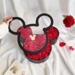 Boîte De Roses éternelles Saint-Valentin