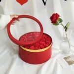Boîte De Roses éternelles Saint-Valentin