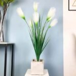roseau artificiel decoratif pour une touche naturelle blanc 762 1