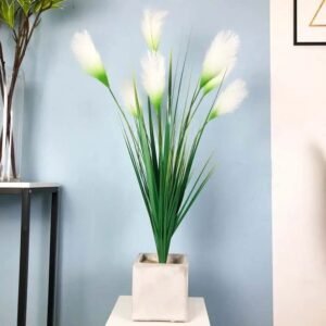 roseau artificiel decoratif pour une touche naturelle blanc 762 1