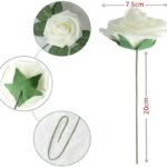roses artificielles elegance durable pour votre decoration rose 873 1
