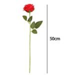 roses artificielles elegantes pour une decoration intemporelle rose 619 1