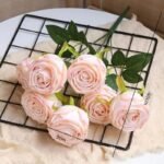 roses artificielles pour mariage elegantes et durables rose 655 1