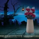 roses artificielles squelette pour une decoration elegante rose 707 1