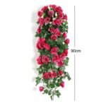 roses artificielles tombantes pour une decoration elegante fuchsia 725 1