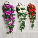 roses artificielles tombantes pour une decoration elegante rose 919 1