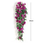 Roses Artificielles Tombantes Pour Une Décoration élégante - Violet