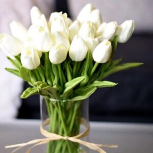 Tulipes Artificielles élégantes Pour Une Décoration Durable