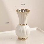 vase blanc elegant pour embellir votre interieur 23x12cm 293 1