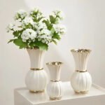 Vase Blanc élégant Pour Embellir Votre Intérieur